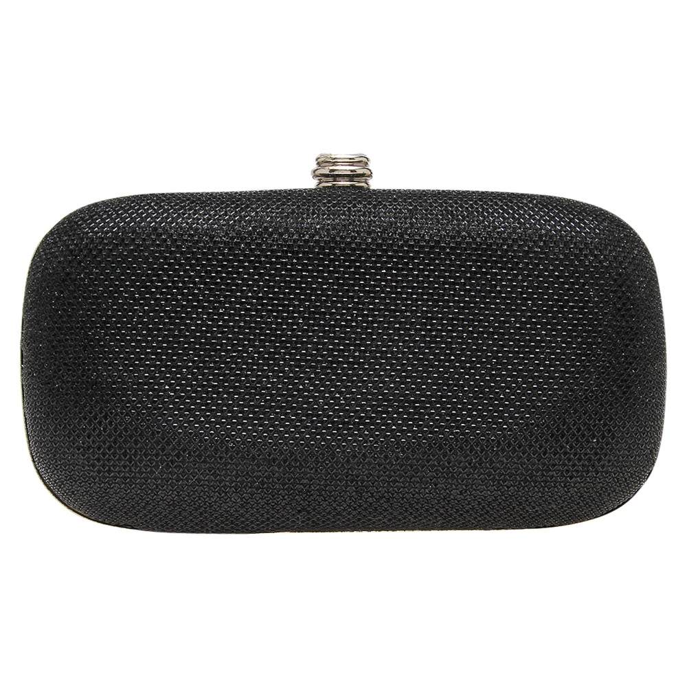 Carvela Darling Box Clutch BagBlack Carvela Handbags