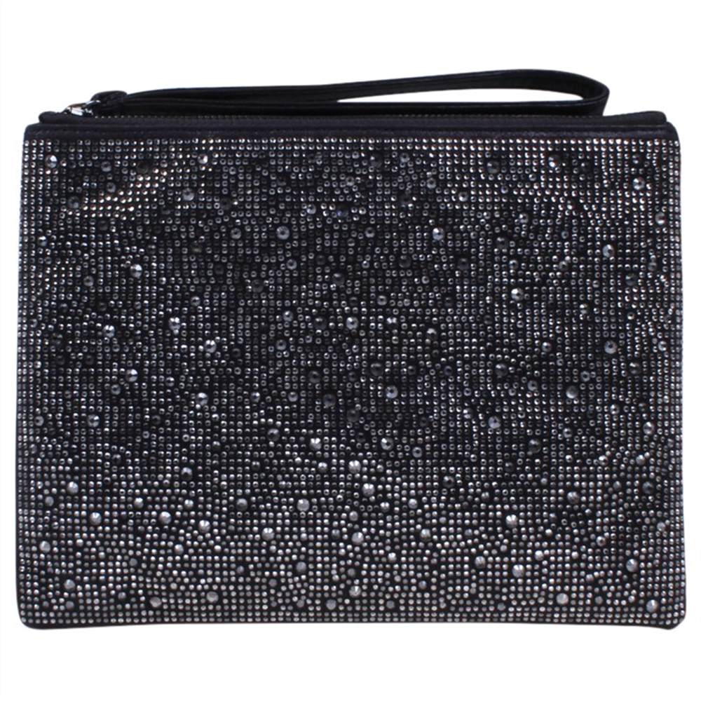 Carvela Gaye Clutch Bag Black Carvela Handbags