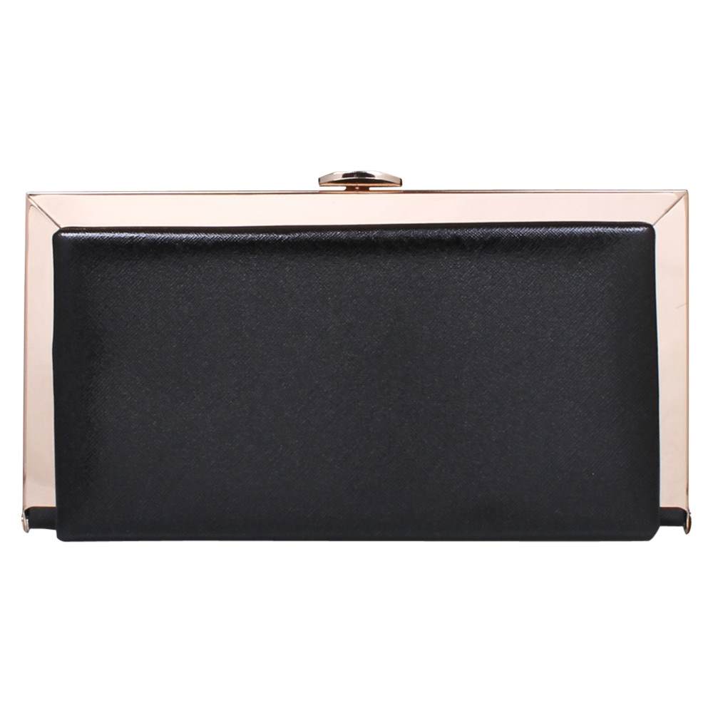 Carvela Georgia Matchbag Clutch Bag Black Carvela Handbags