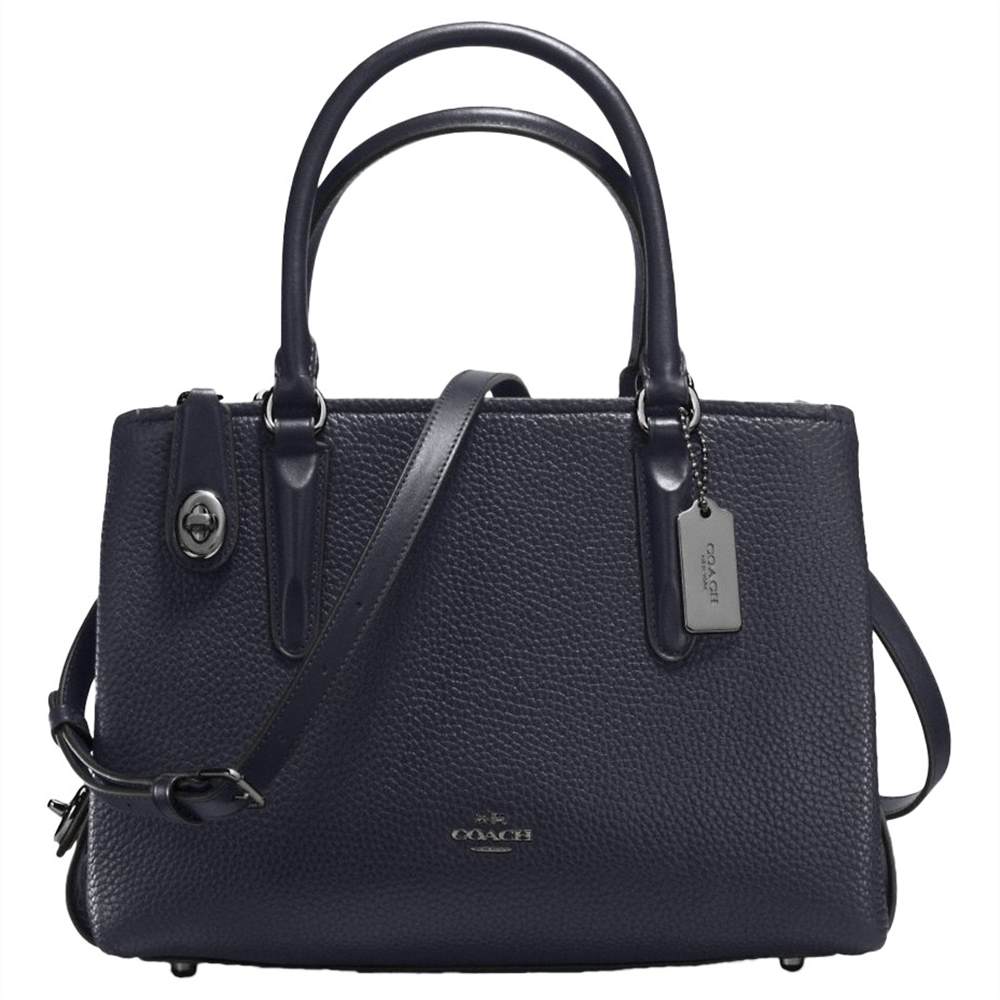 Co-London Brooklyn 28 Leather Carryall Tote BagNavy Co-London Handbags