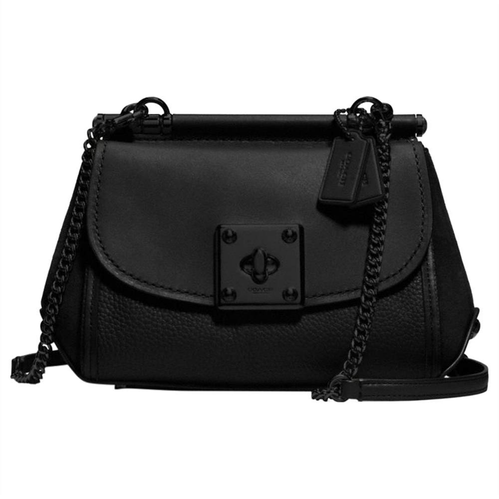 Co-London Drifter Leather Cross Body BagBlack Co-London Handbags