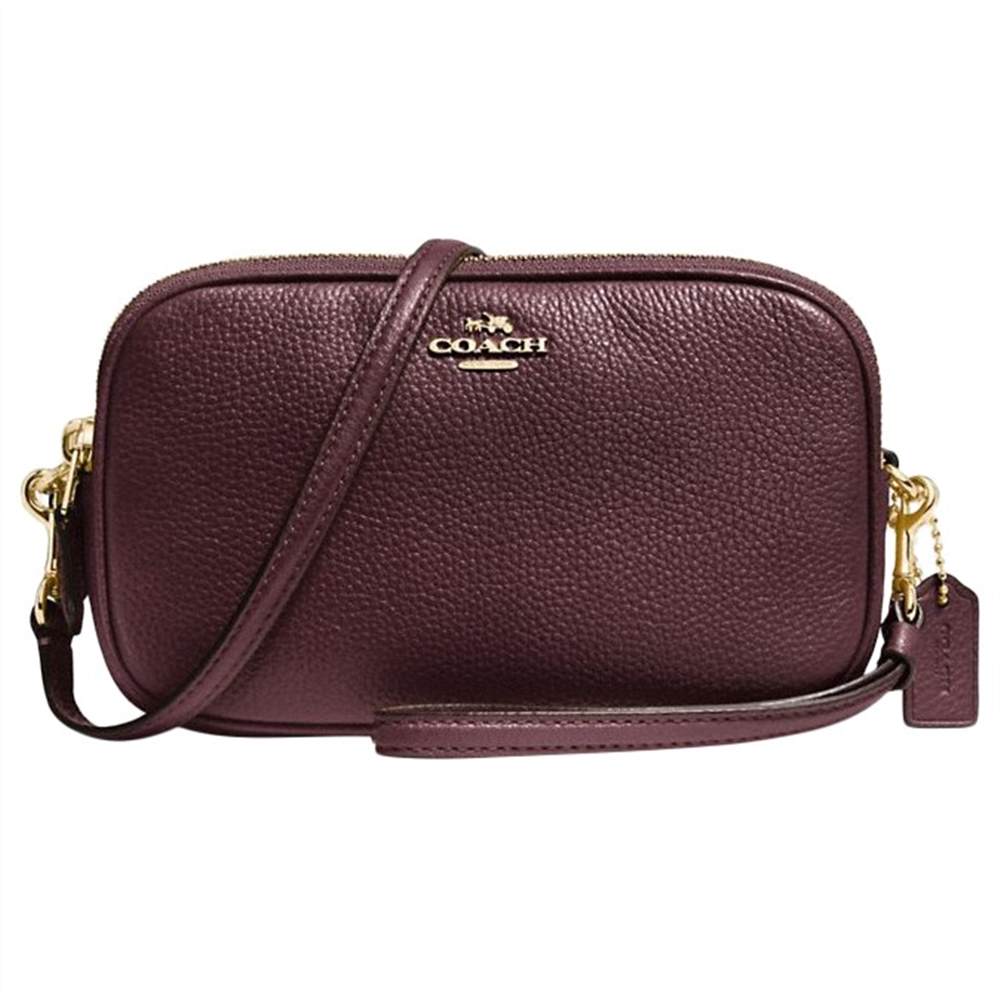 Co-London Leather Cross Body Clutch BagOxblood Co-London Handbags