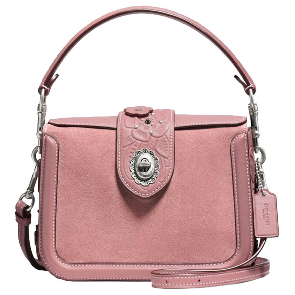 Co-London Page Embellished Leather Cross Body BagDusty Rose Co-London Handbags