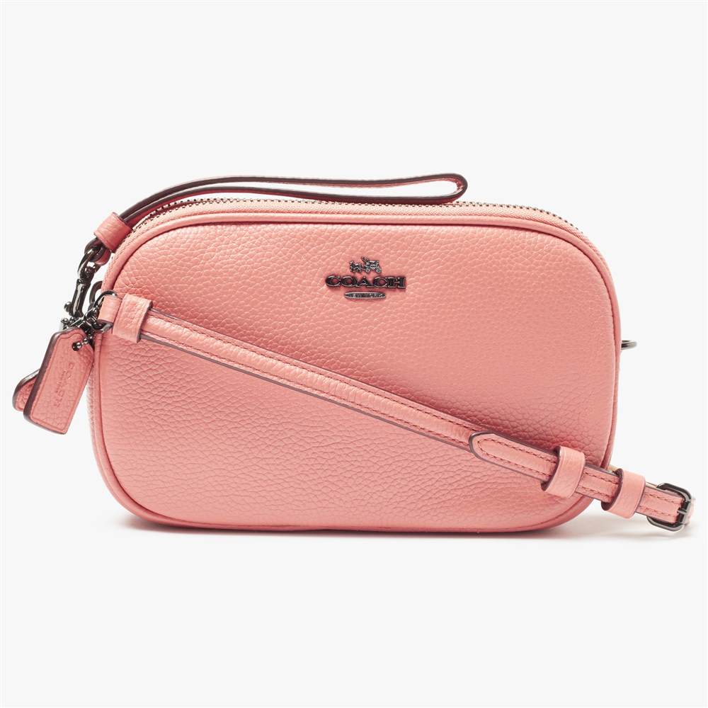 Co-London Small Leather Cross Body Clutch Bag Melon Co-London Handbags