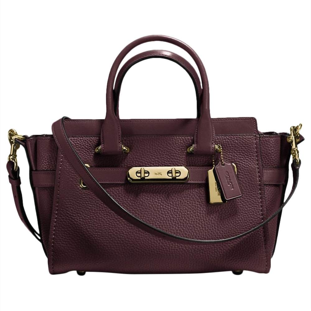 Co-London Swagger 27 Leather Shoulder BagOxblood Co-London Handbags