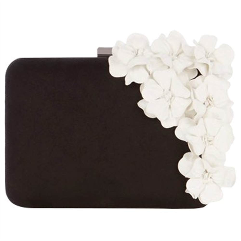 Coast Lottie Floral Artwork Clutch Mono Coast Handbags