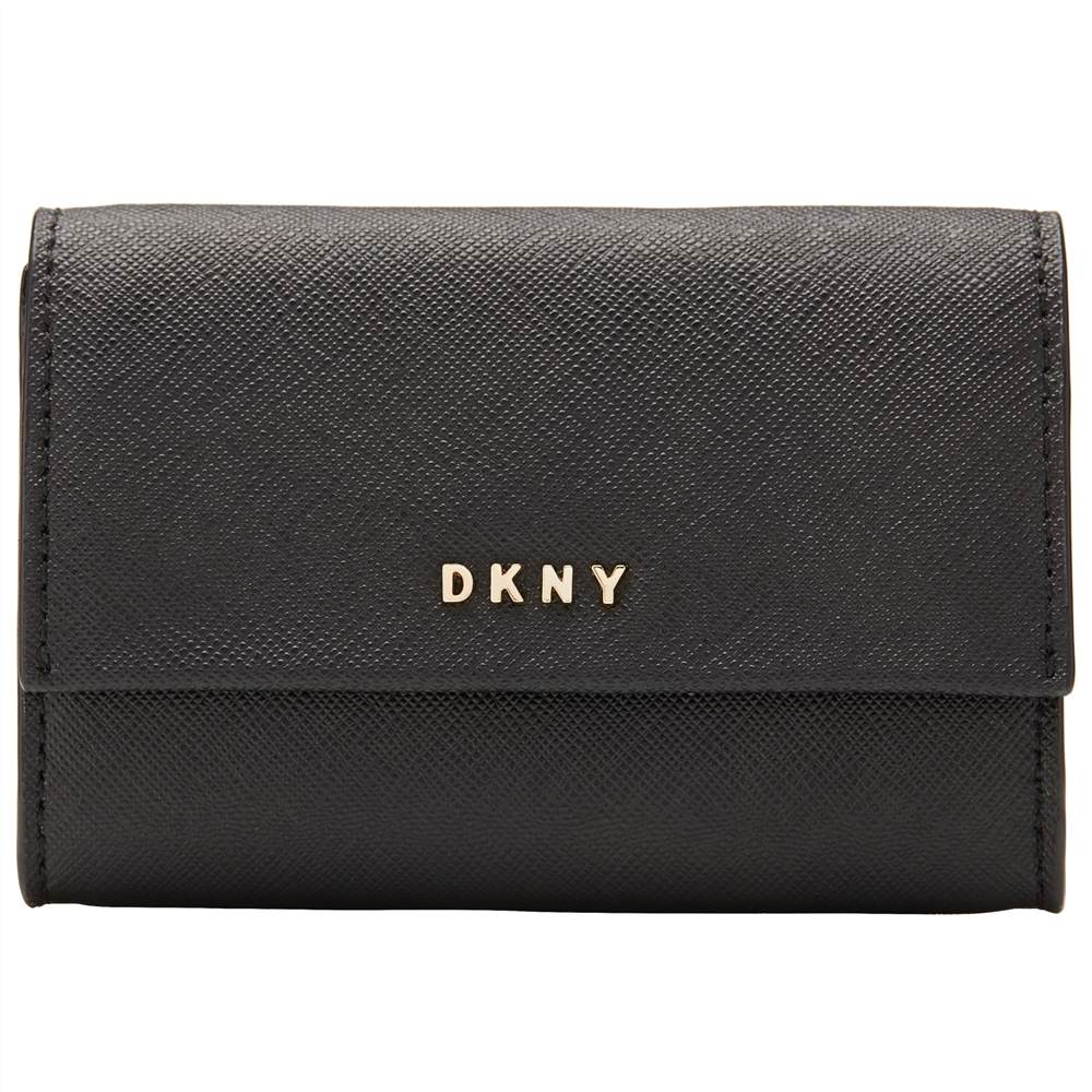 Dk-London Bryant Park Saffiano Leather Card Case Black Dk-London Purses