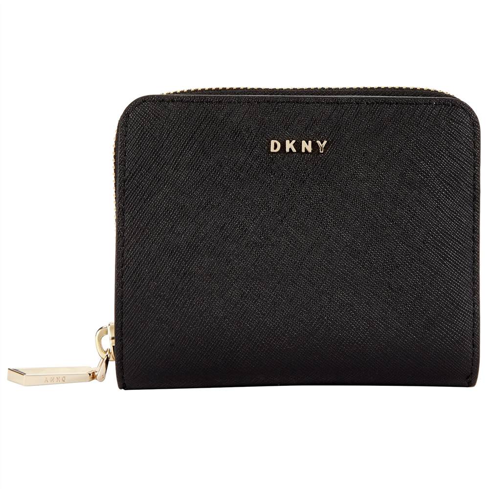 Dk-London Bryant Park Saffiano Leather Small PurseBlack Dk-London Purses