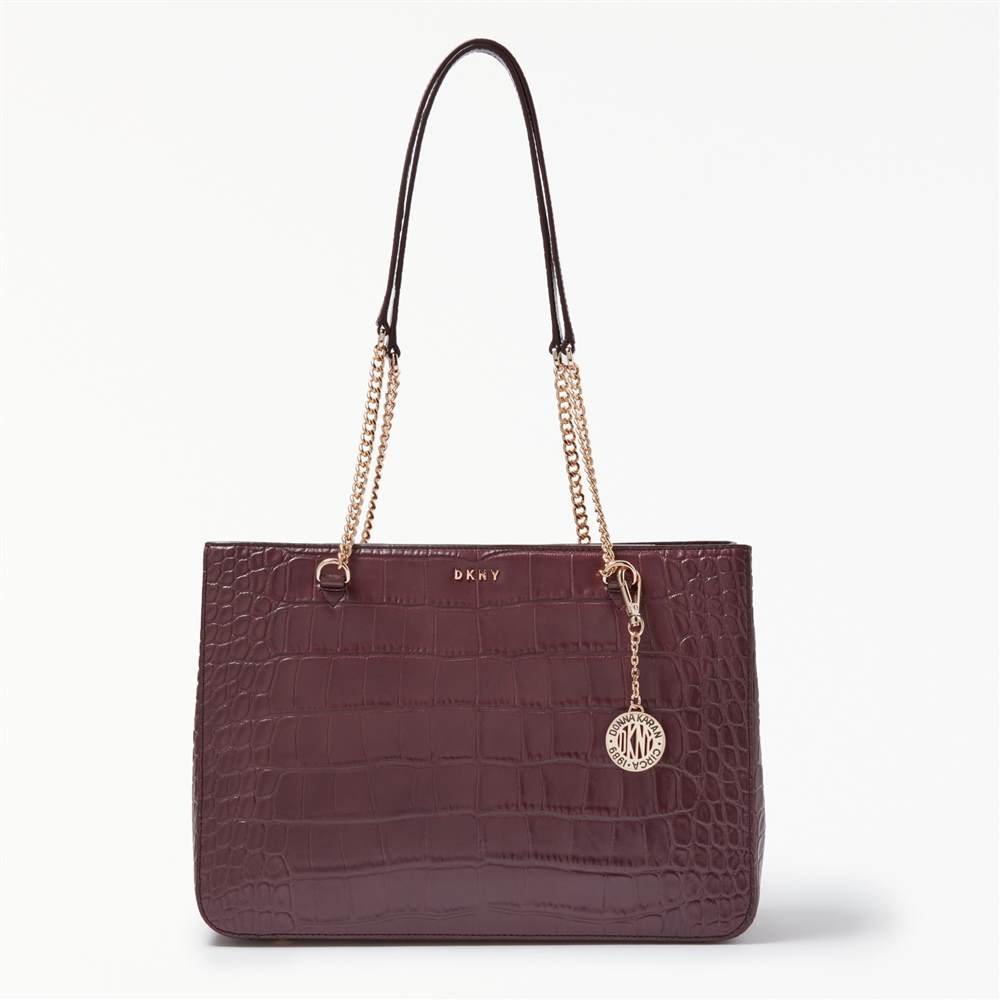 Dk-London Sutton Croc Effect Leather Shopper BagCordavan Dk-London Handbags