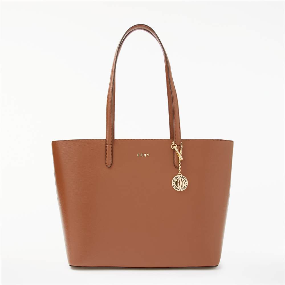 Dk-London Sutton Leather Large Tote BagBrown Dk-London Handbags