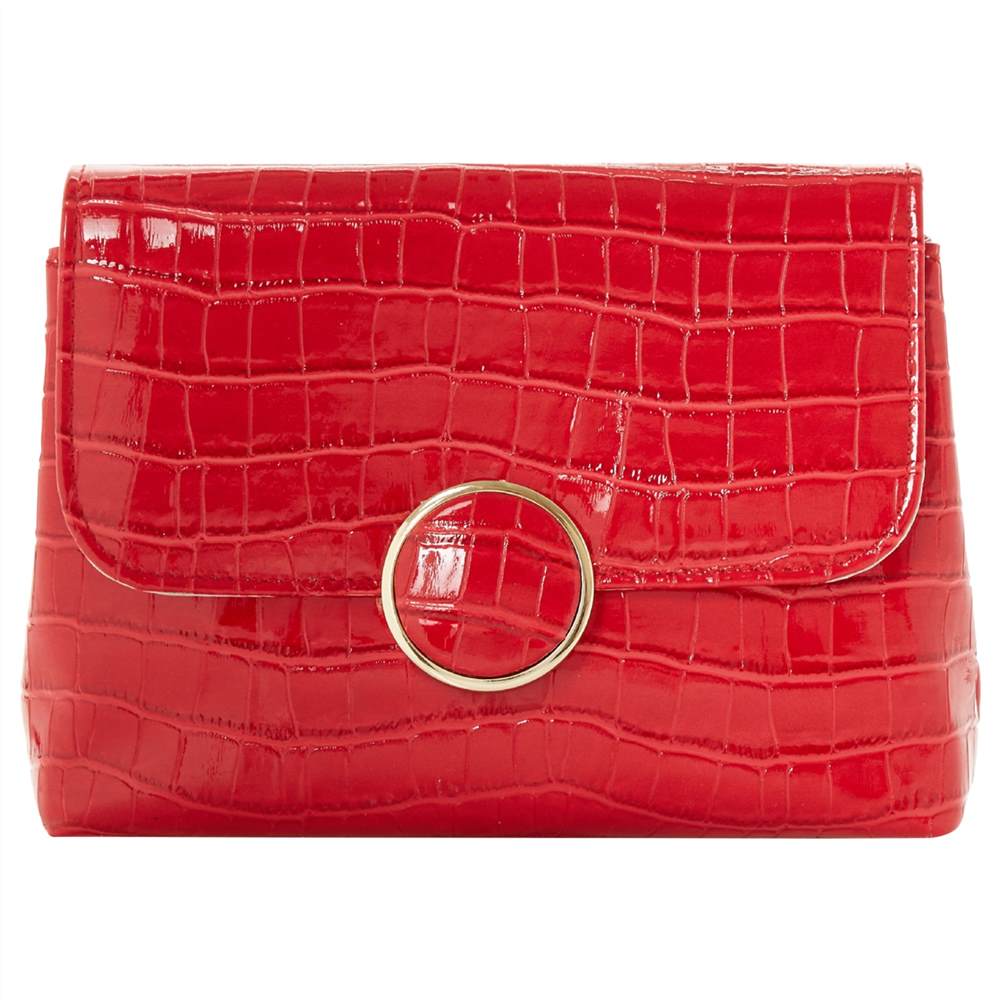 Dune Bayer Clutch Bag Red Dune Handbags