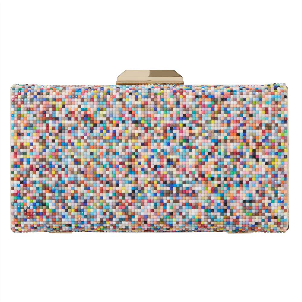 Dune Bonansa Beaded Clutch Bag Multi Dune Handbags