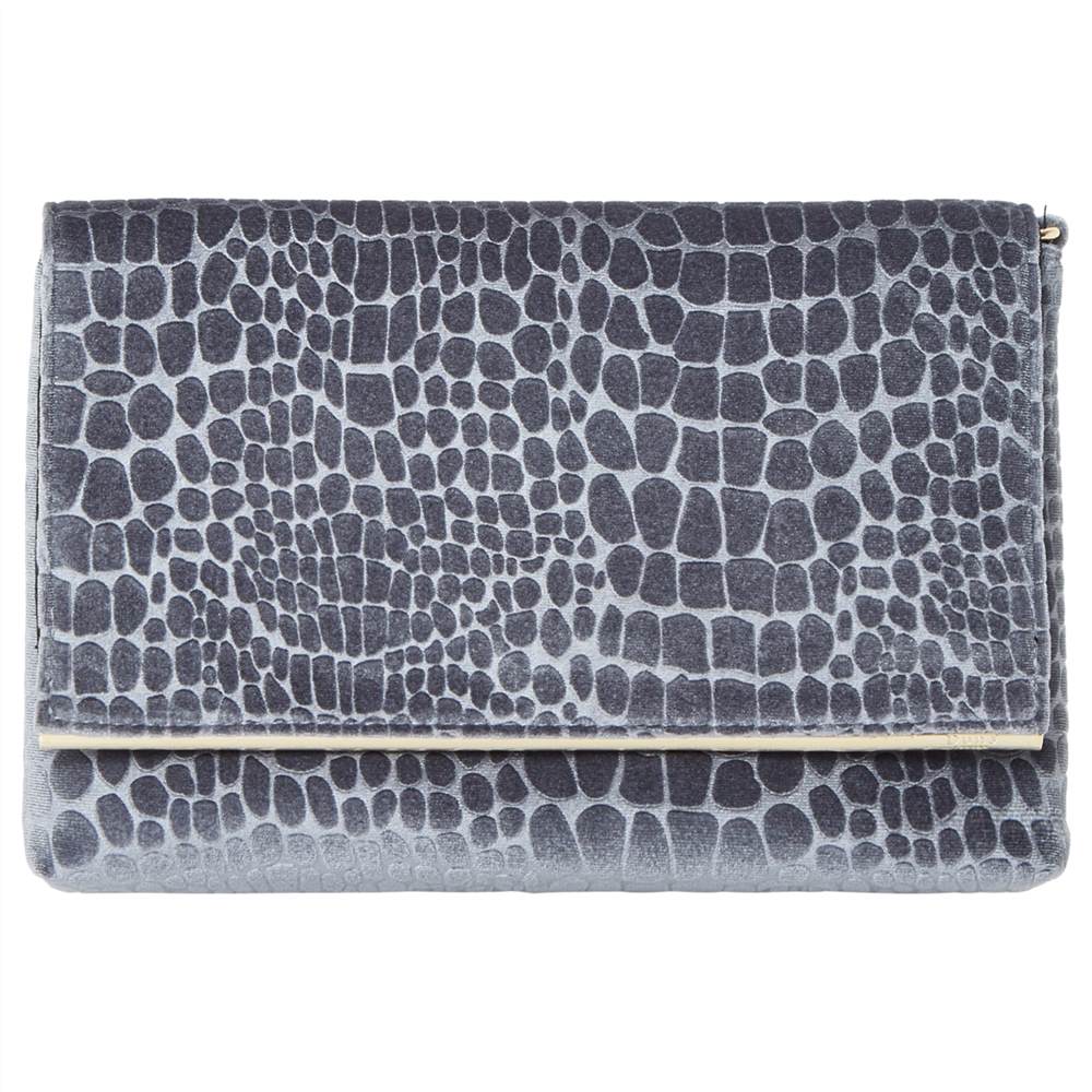 Dune Bronto Foldover Clutch BagGrey Dune Handbags