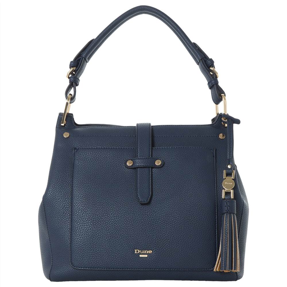 Dune Dauna Strap Hobo BagNavy Dune Handbags