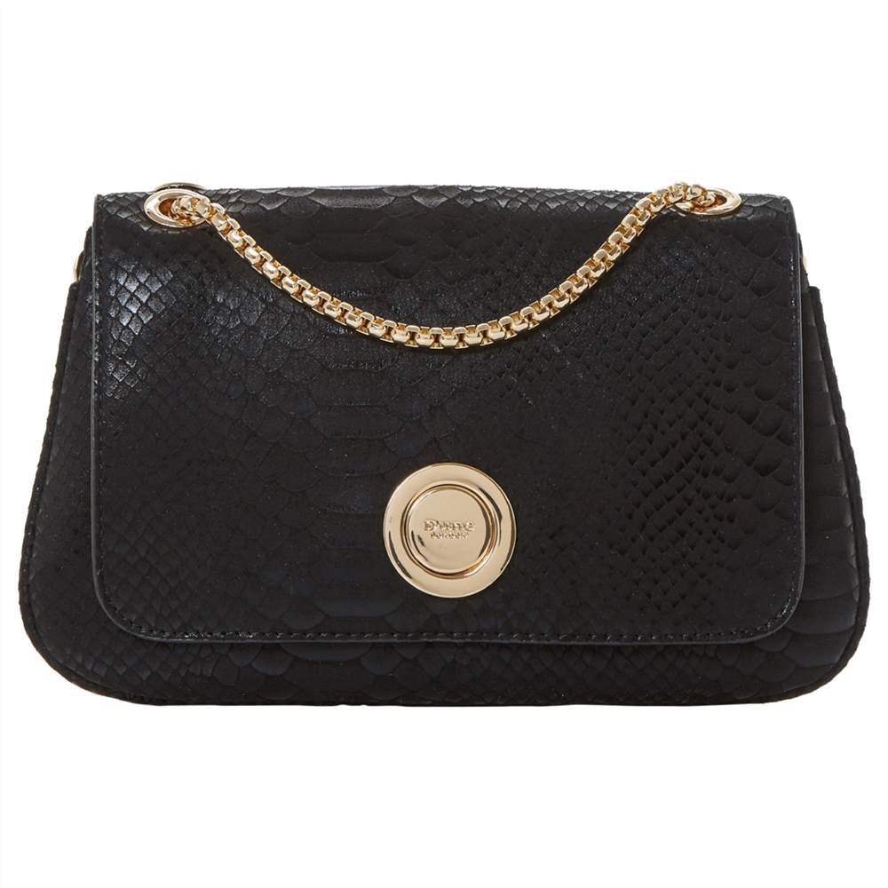 Dune Ellmo Foldover Clutch BagBlack Dune Handbags