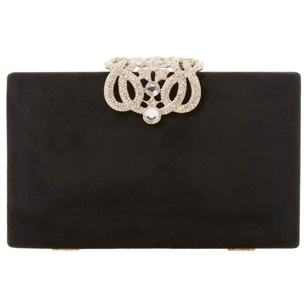 Dune Eterrnal Clutch BagBlack Dune Handbags