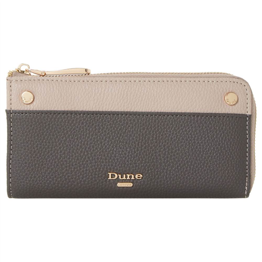 Dune Kallaura Slim Zip Around PurseGrey Dune Purses