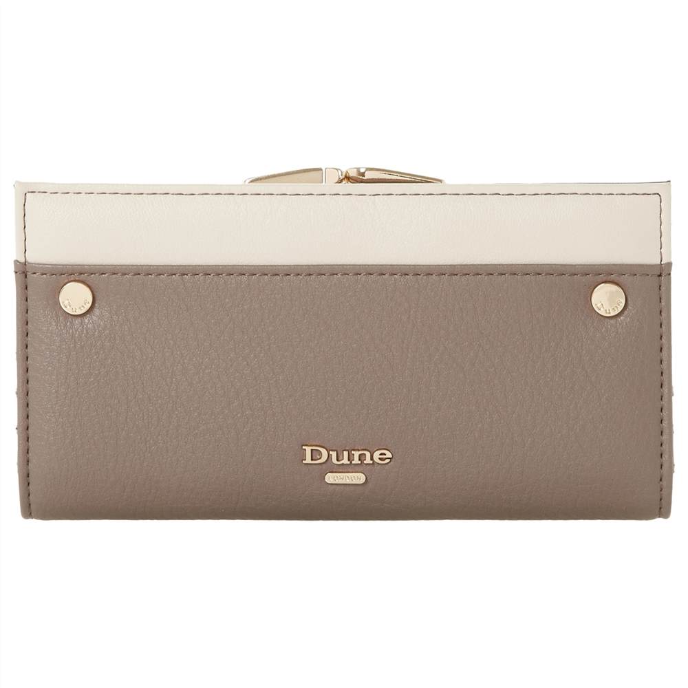 Dune Kavie Colour Block Frame PurseGreige Grey Dune Purses