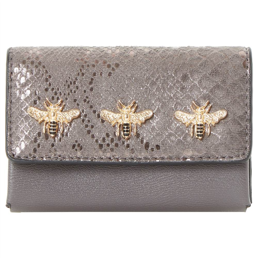 Dune Kimbug Bug Trim Purse Grey Dune Purses