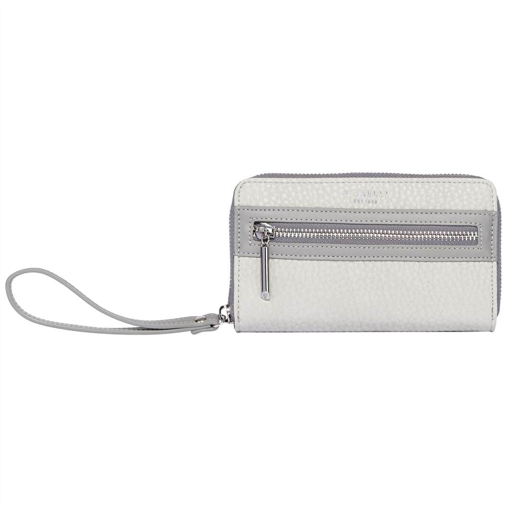 Fi-London Abbey Dropdown Zip Around PurseGrey Fi-London Purses