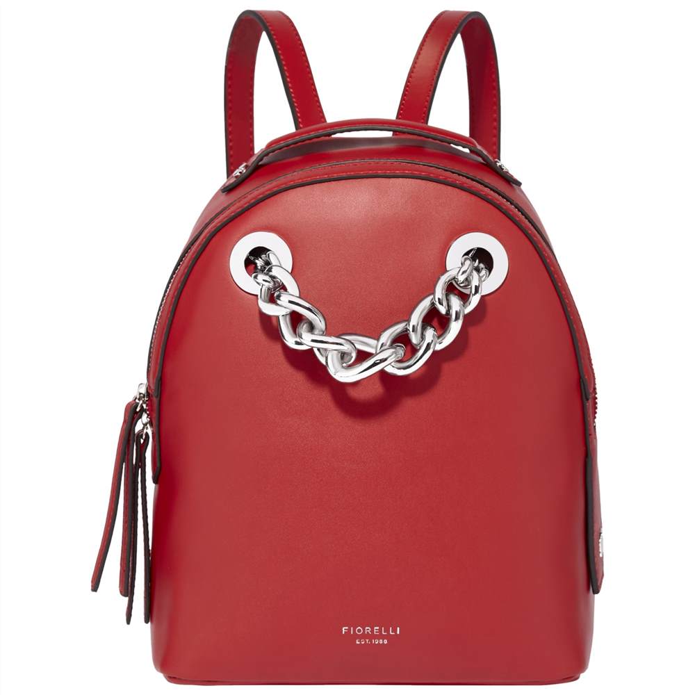 Fi-London Anouk Small BackpackPillarbox Red Fi-London Handbags