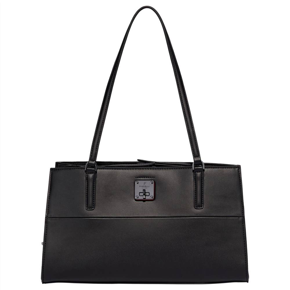 Fi-London Archer East / West Shoulder Bag Black Fi-London Handbags