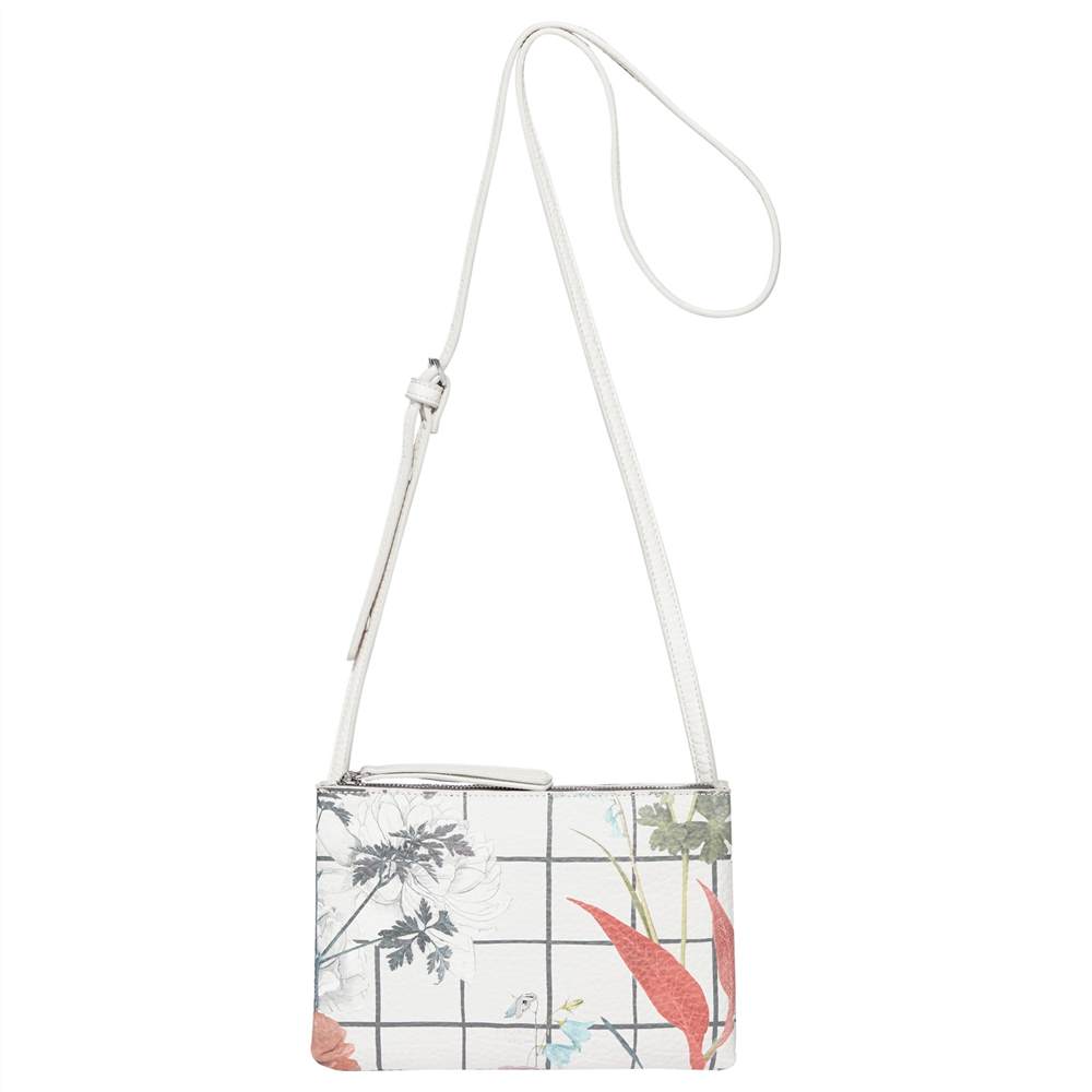 Fi-London Bunton Double Compartment Patterned Cross Body BagAutumn Botanical Fi-London Handbags