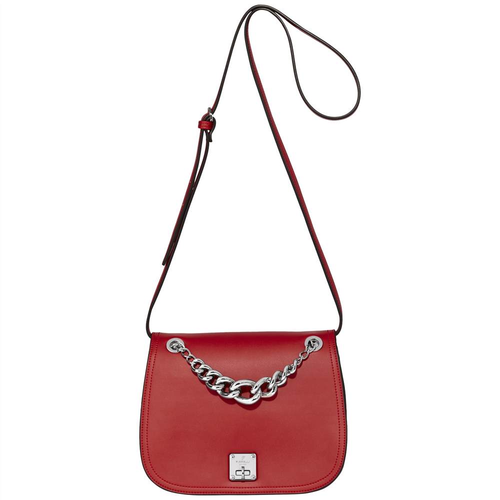 Fi-London Camden Saddle BagPillarbox Red Fi-London Handbags