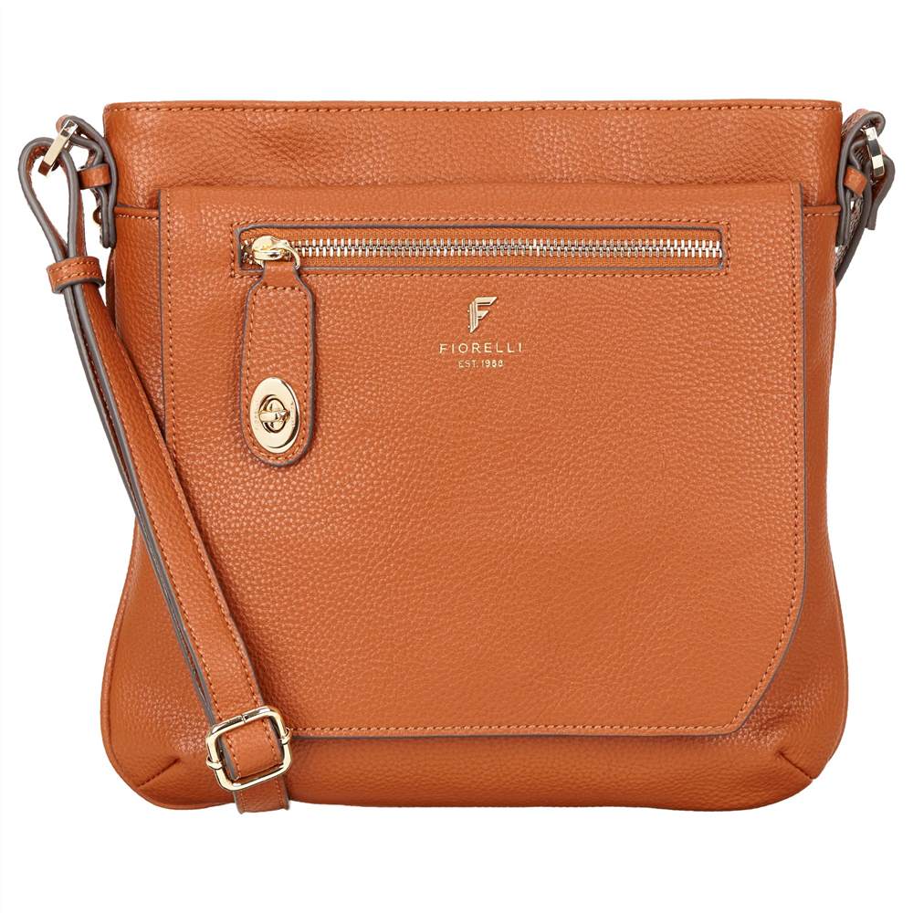 Fi-London Jenson Cross Body BagTan Fi-London Handbags