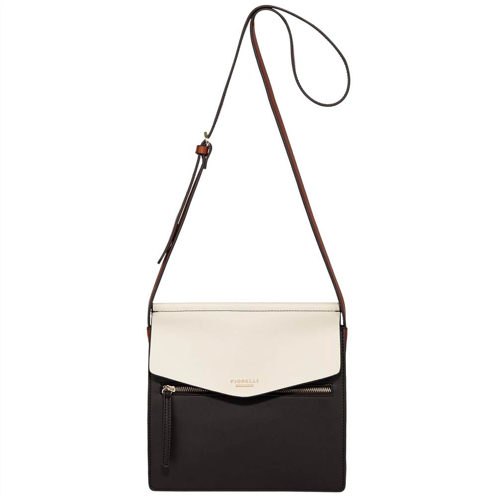 Fi-London Mia Large Cross Body BagRaven Mix Fi-London Handbags