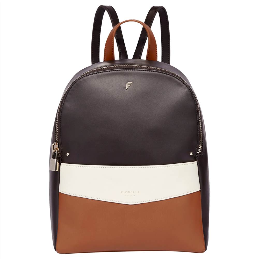 Fi-London Trenton Backpack Raven Mix Fi-London Handbags