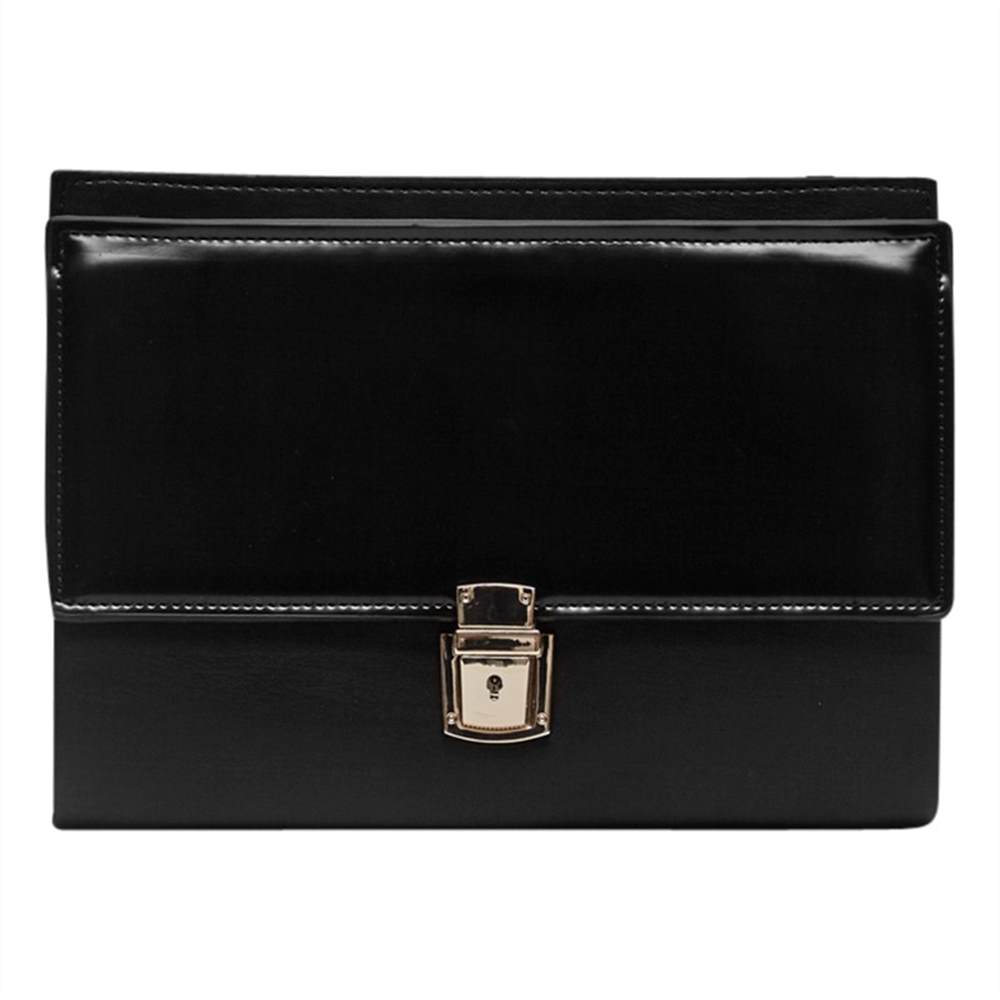 French Connection Clean Carina Clutch Black French Connection Handbags