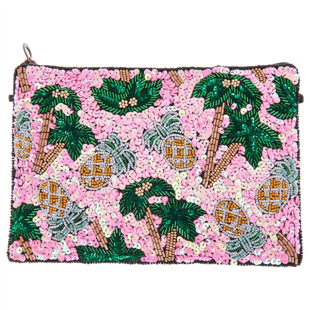 From St Xavier Pammie Zip Top Pouch Multi From St Xavier Handbags