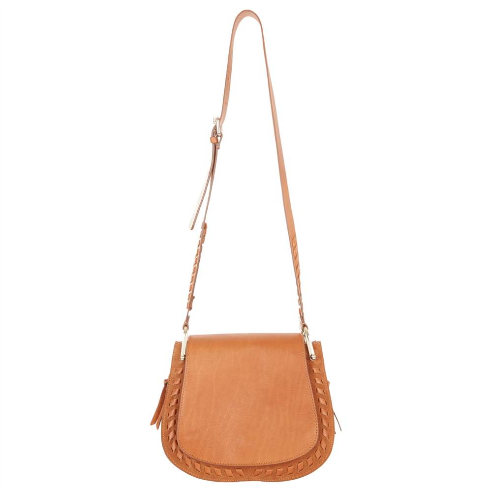 Ho-London Berkshire Leather Cross Body BagTan Ho-London Handbags