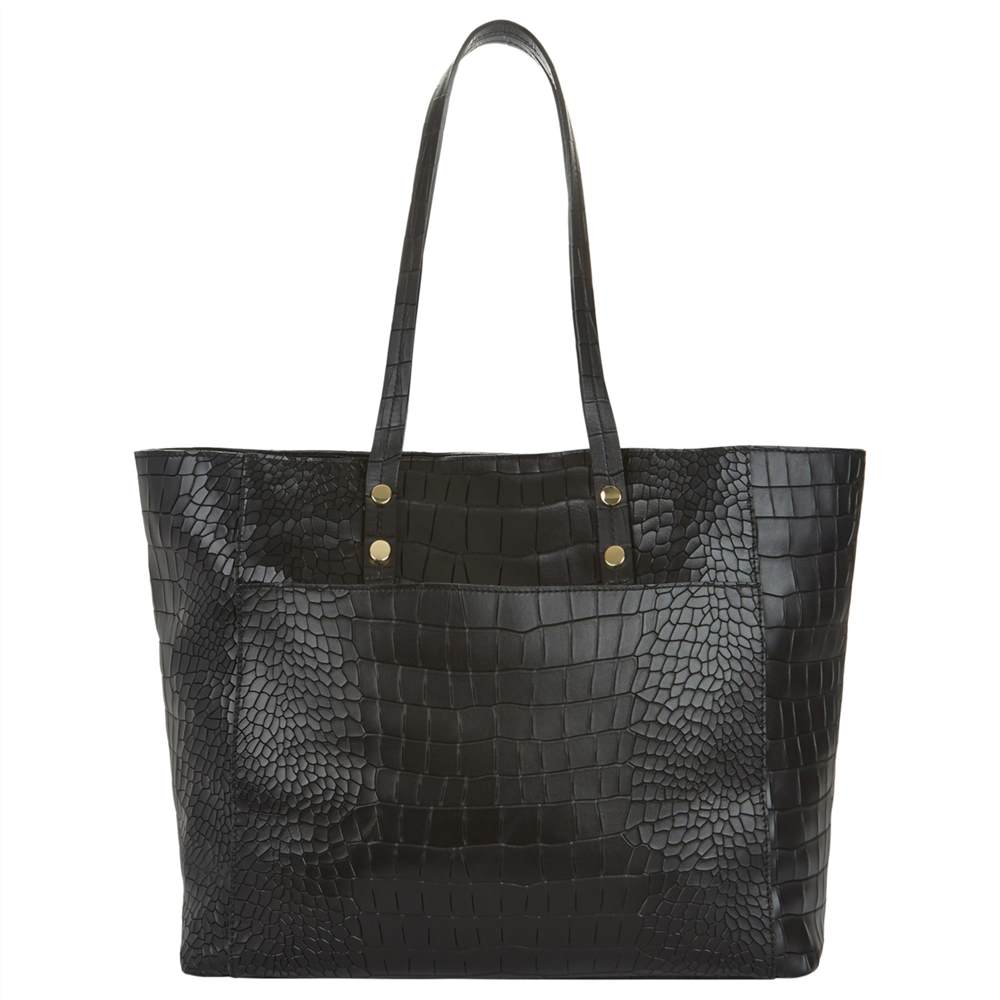 Ho-London Kinsale Tote BagBLACK CROC Ho-London Handbags