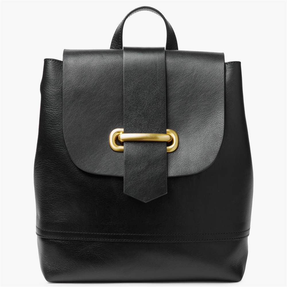 John Lewis Aurora Leather BackpackBlack John Lewis Handbags