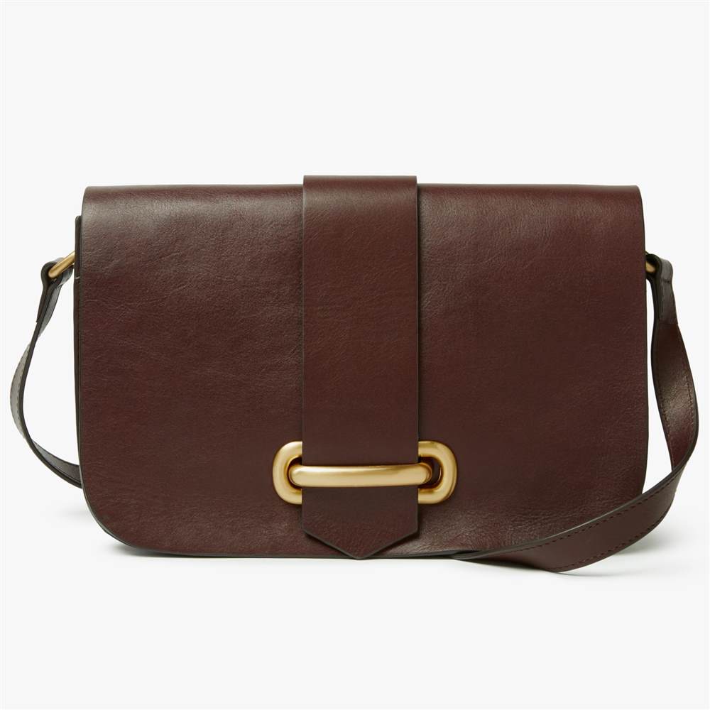 John Lewis Aurora Leather Small SatchelTan John Lewis Handbags