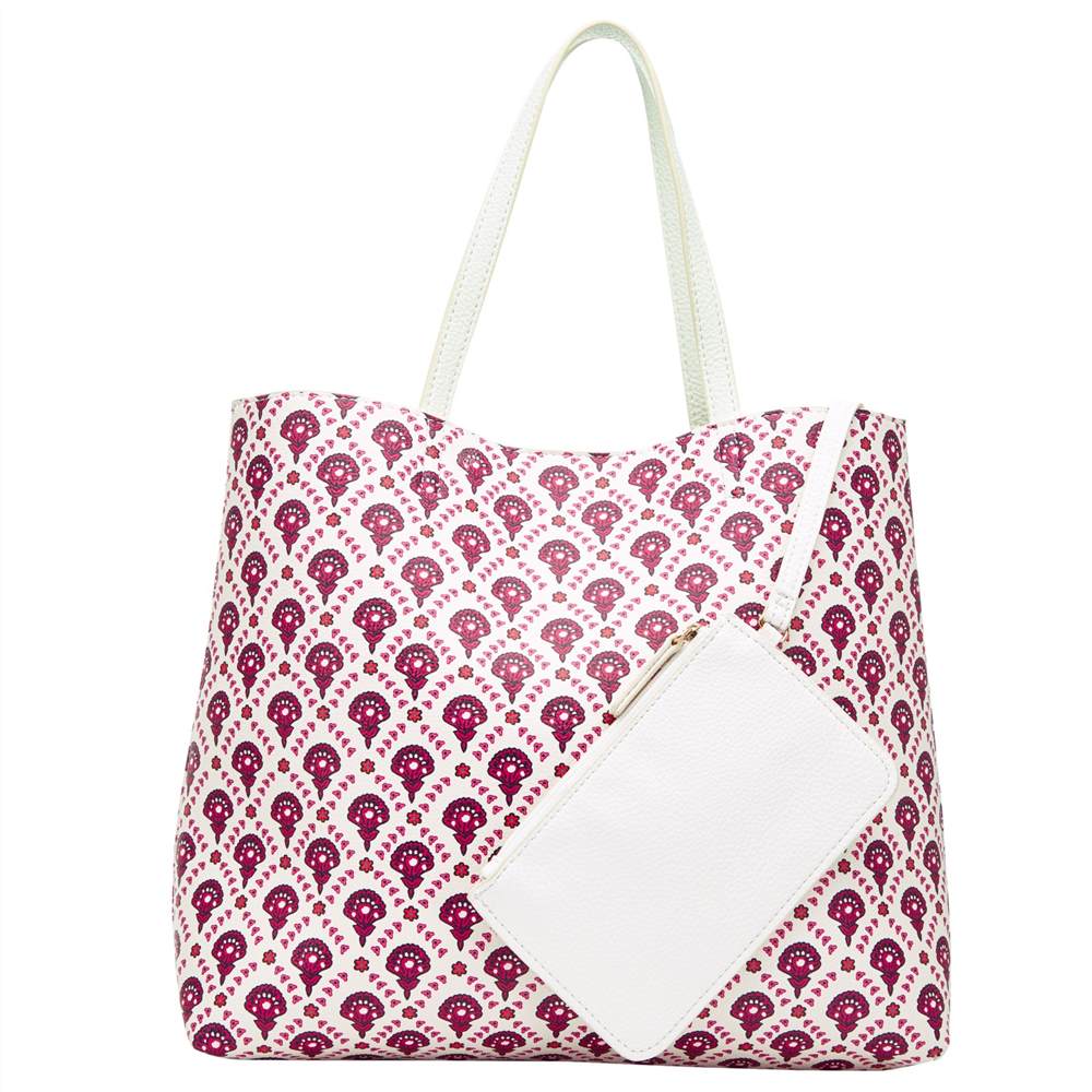 John Lewis Calico Grab Bag Flower Print John Lewis Handbags