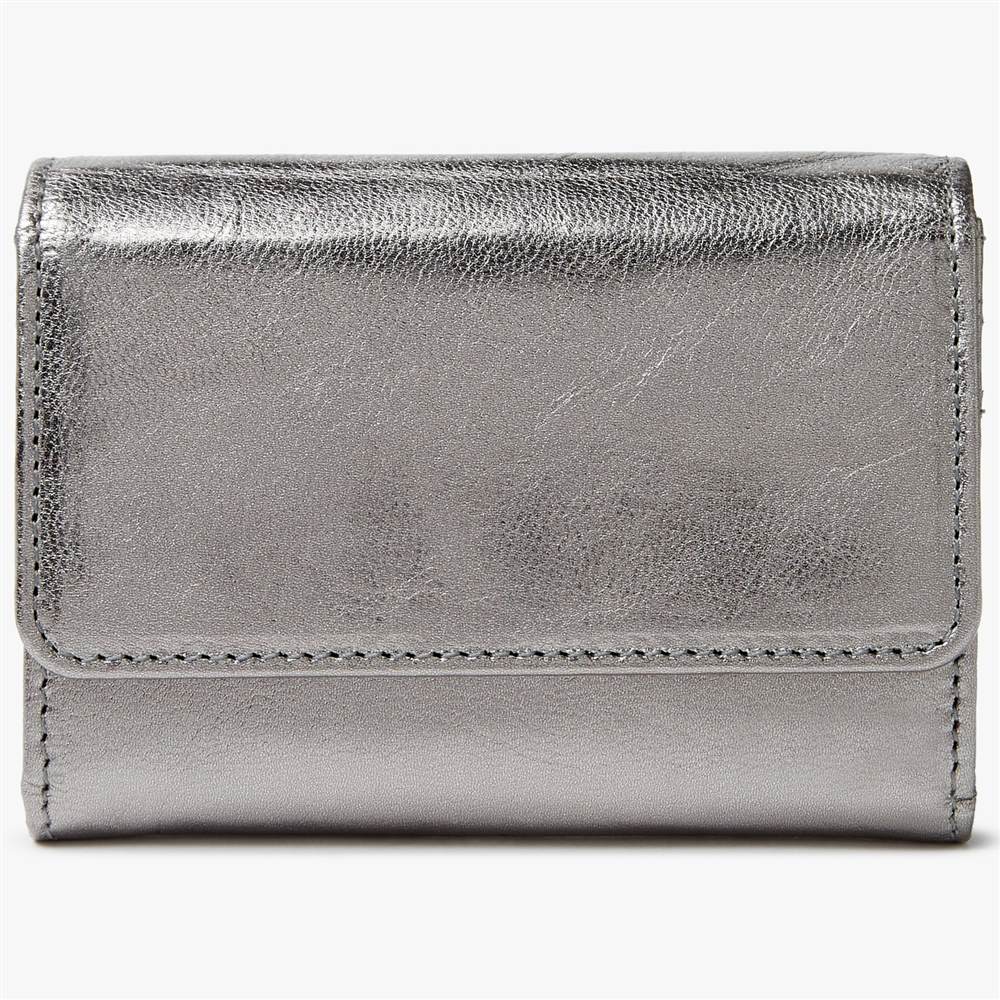 John Lewis Ellie Small Leather Foldover PurseMetallic John Lewis Purses