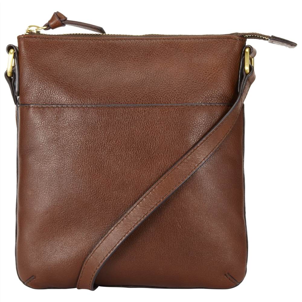 John Lewis Harriet Small Leather Cross Body BagDark Tan John Lewis Handbags