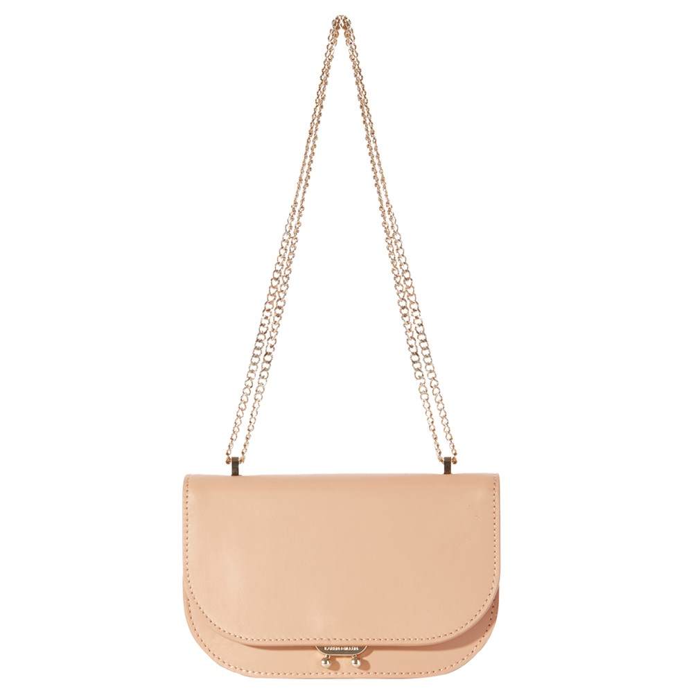 Karen Millen Colour Pop Collection Cross Body Bag Nude Karen Millen Handbags