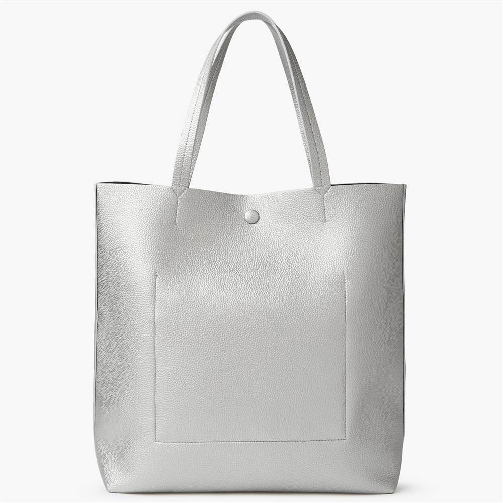 Kin by John Lewis Rittaa North / South Tote BagSilver Kin by John Lewis Handbags