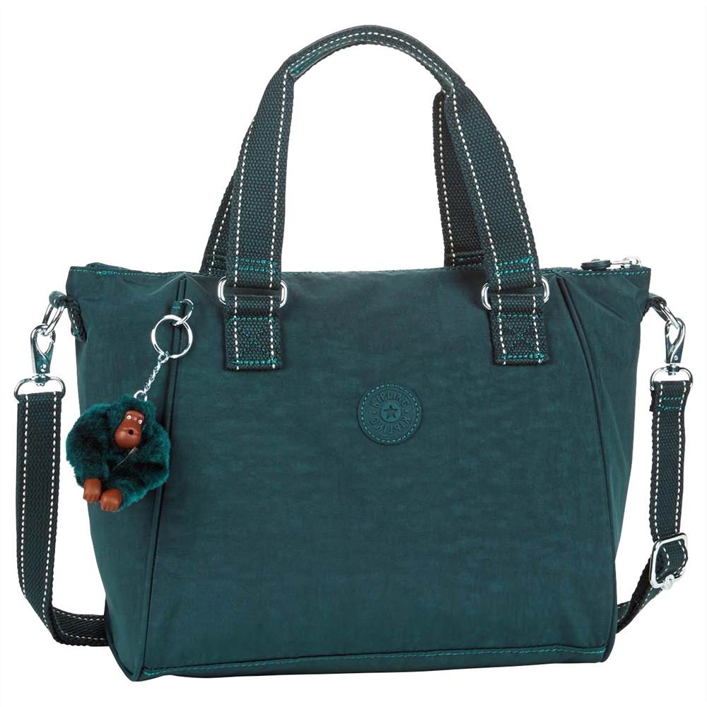 Kipling Amiel Medium HandbagDeep Emerald Kipling Handbags