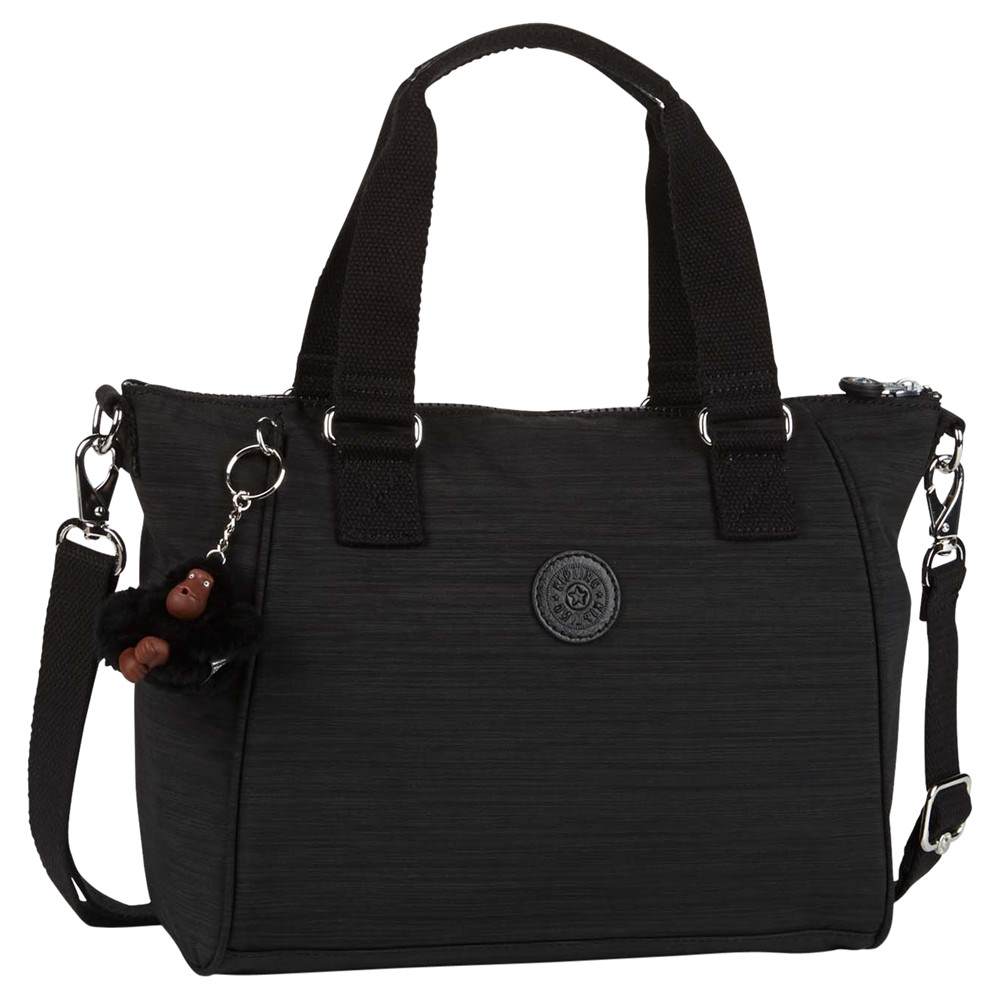 Kipling Amiel Medium Shoulder Bag Dazz Black Kipling Handbags