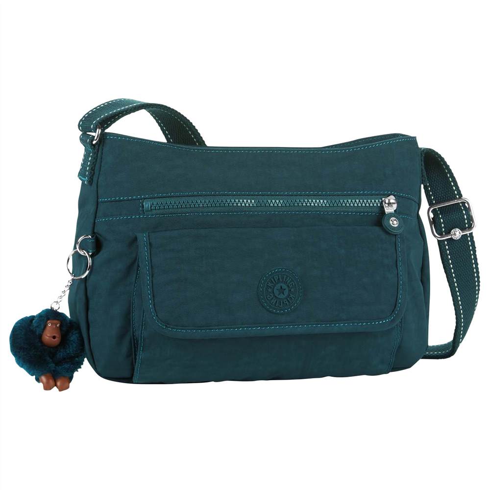 Kipling Syro Shoulder BagDeep Emerald Kipling Handbags