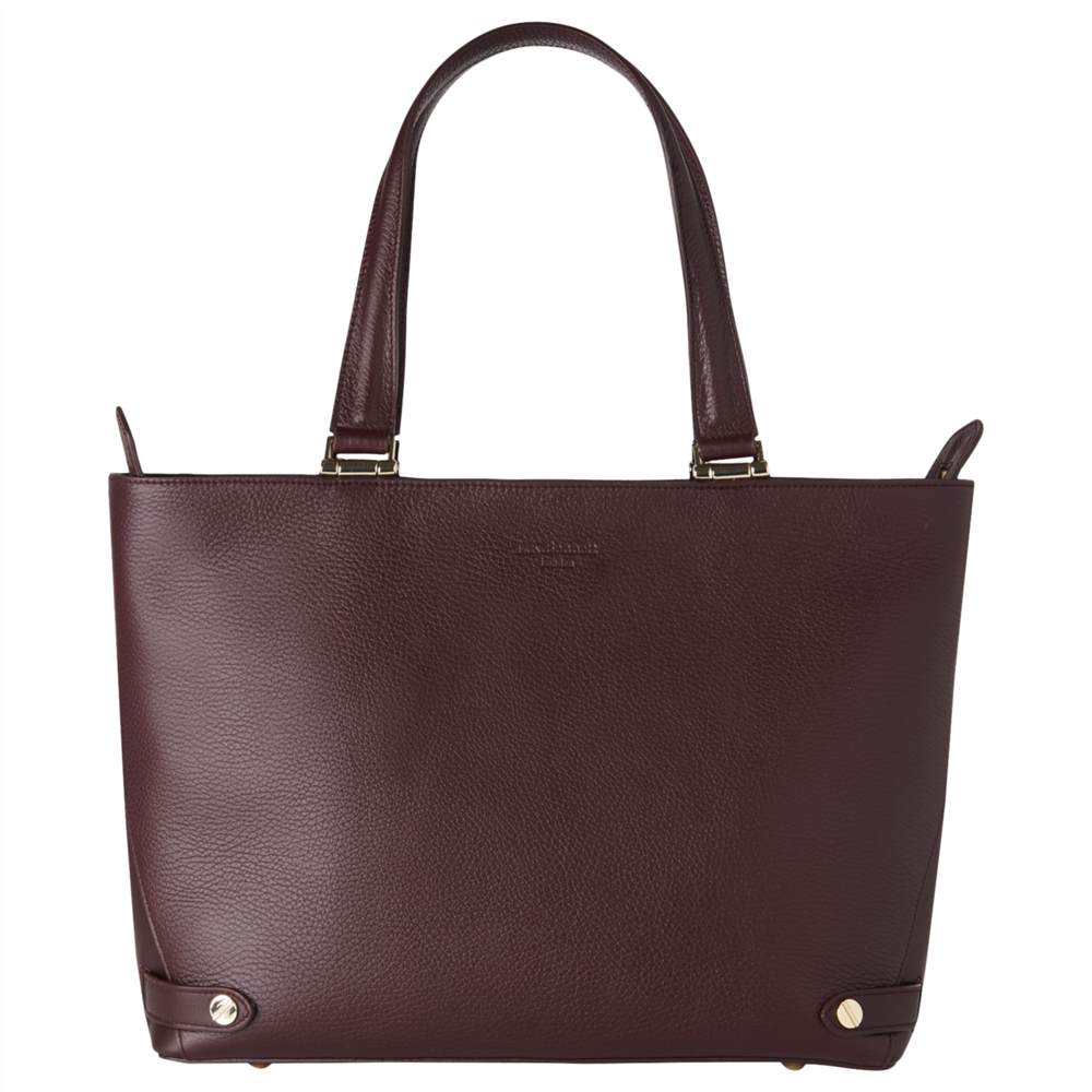 L.K. Bennett Roberta Leather Tote BagOxblood L.K.Bennett Handbags