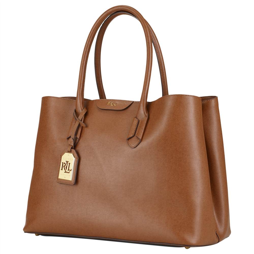 Lauren RL-London City Tote BagLauren Tan RL-London Handbags