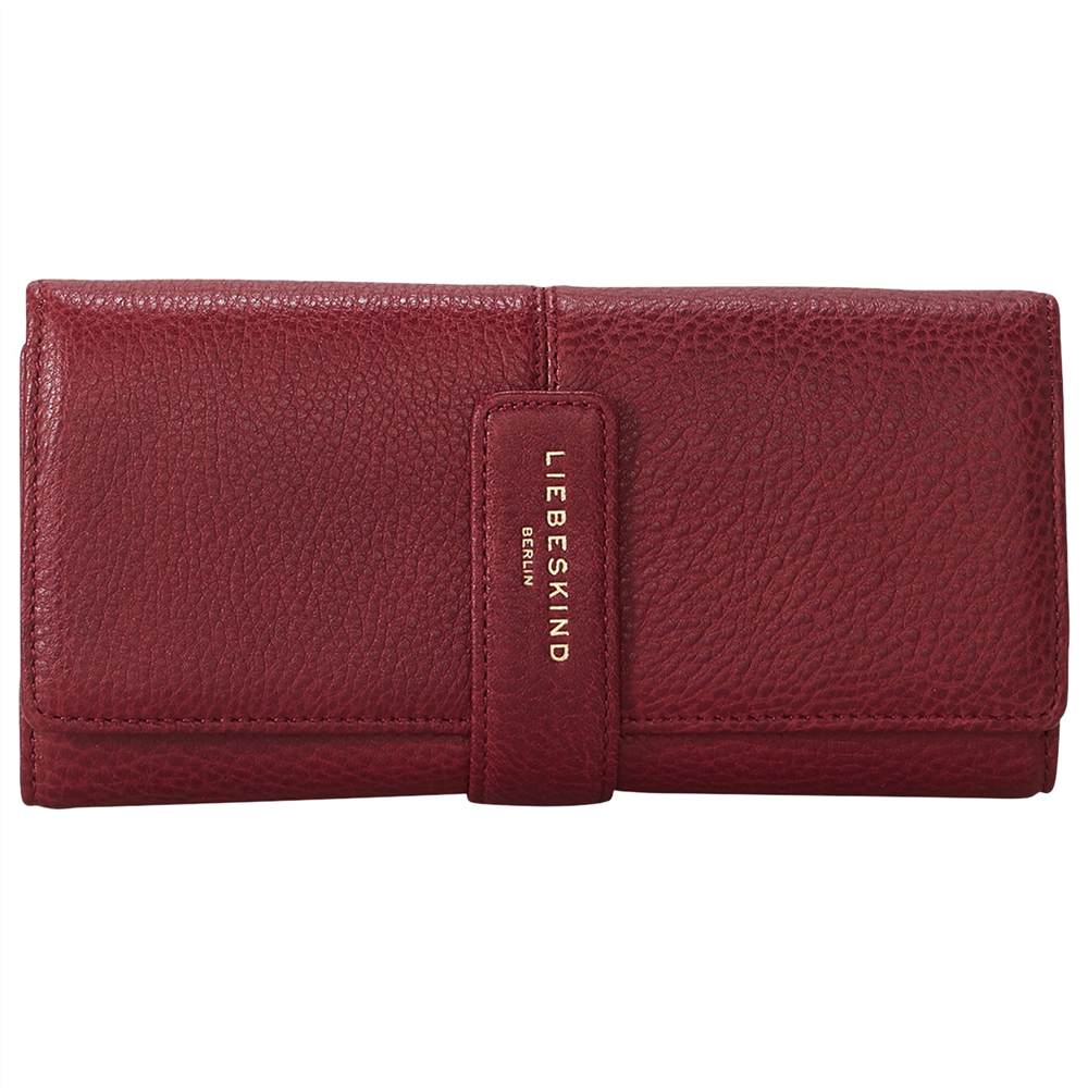 Liebeskind Leonie H7 Milano Medium Leather Wallet Gang Wine Liebeskind Purses