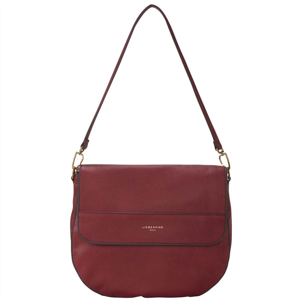 Liebeskind Paola Leather Shoulder BagGang Wine Liebeskind Handbags