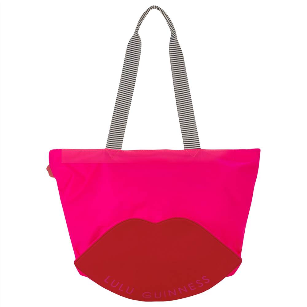 Lulu Guinness Lola Lip Tote BagPeony Lulu Guinness Handbags